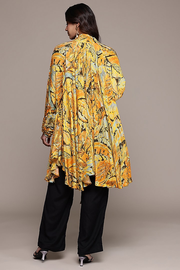 Orange Belcon Lurex Top by Ritu Kumar at Pernia's Pop Up Shop