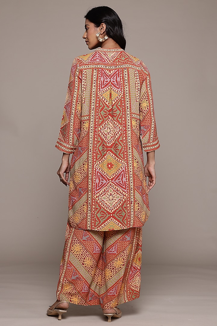 Rust Viscose Co-Ord Set by Ritu Kumar at Pernia's Pop Up Shop
