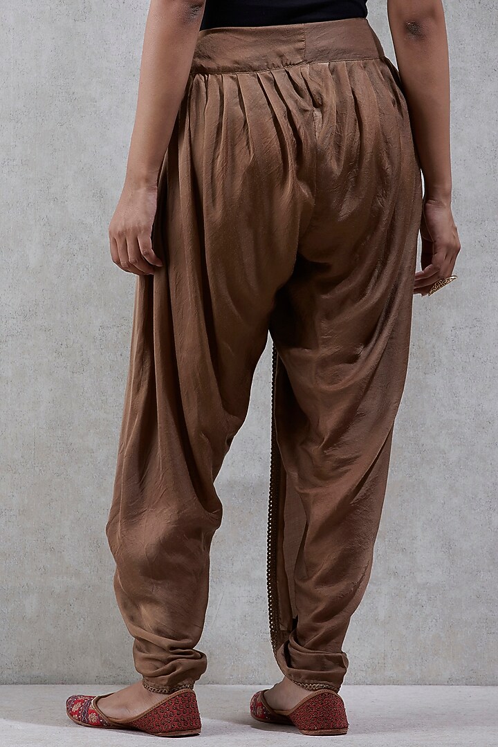 Golden Dhoti Pants by Ritu Kumar at Pernia's Pop Up Shop