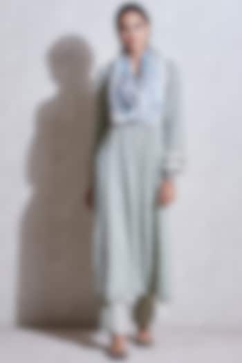 Sage Green Kurta Set by Ritu Kumar at Pernia's Pop Up Shop