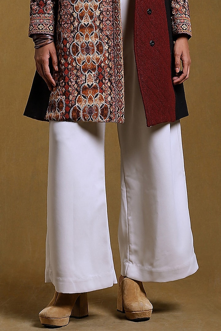 Black & Red Printed Jacket by Ritu Kumar at Pernia's Pop Up Shop