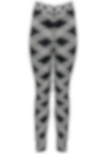 Black gold cutdana embroidered pants available only at Pernia's Pop-Up Shop.