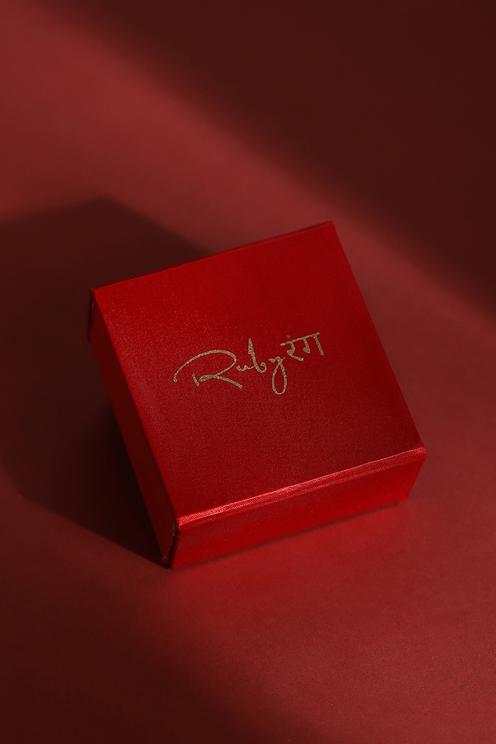 Gold Finish Kundan Polki & Pearl Mathapatti by Ruby Raang at Pernia's Pop Up Shop