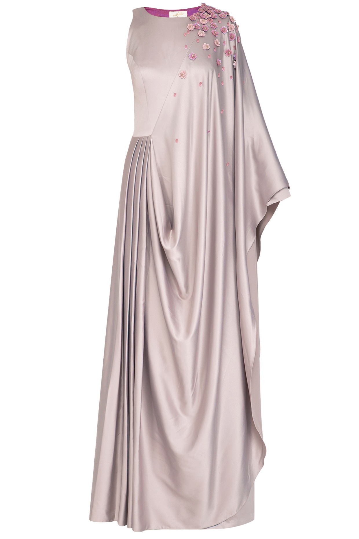 one piece saree gown