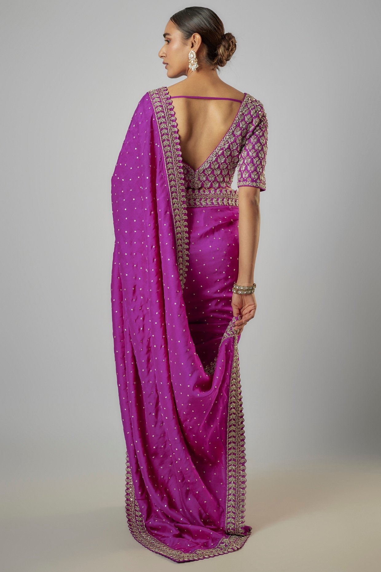Buy Jamuni Blush Banarasi Katan Silk Saree - House Of Elegance – House Of  Elegance - Style That Inspires