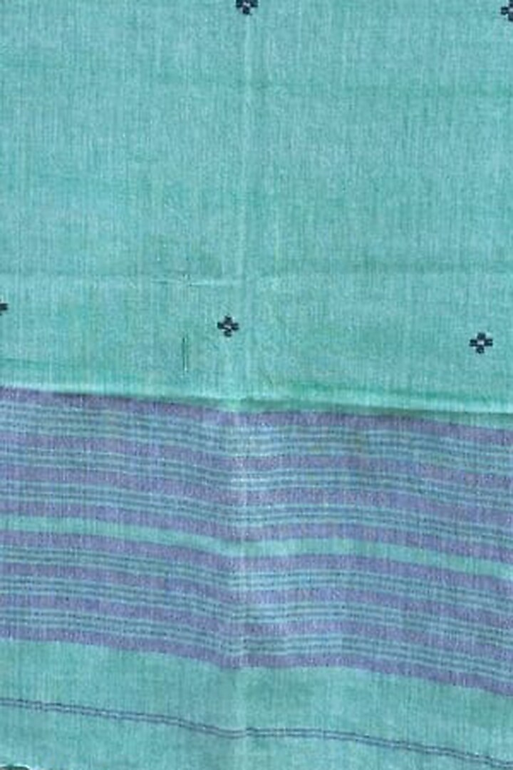 Sky Blue Handwoven Stole by Rupali Kalita at Pernia's Pop Up Shop