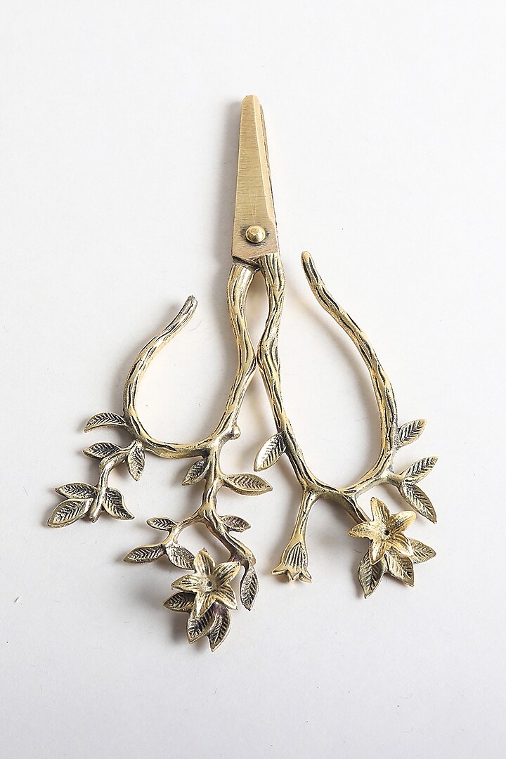 Gold Brass Scissors by RURAL THEORY