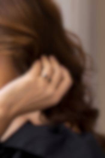 Gold Plated Natural Black Onyx Ring In Sterling Silver by RUUH STUDIOS at Pernia's Pop Up Shop