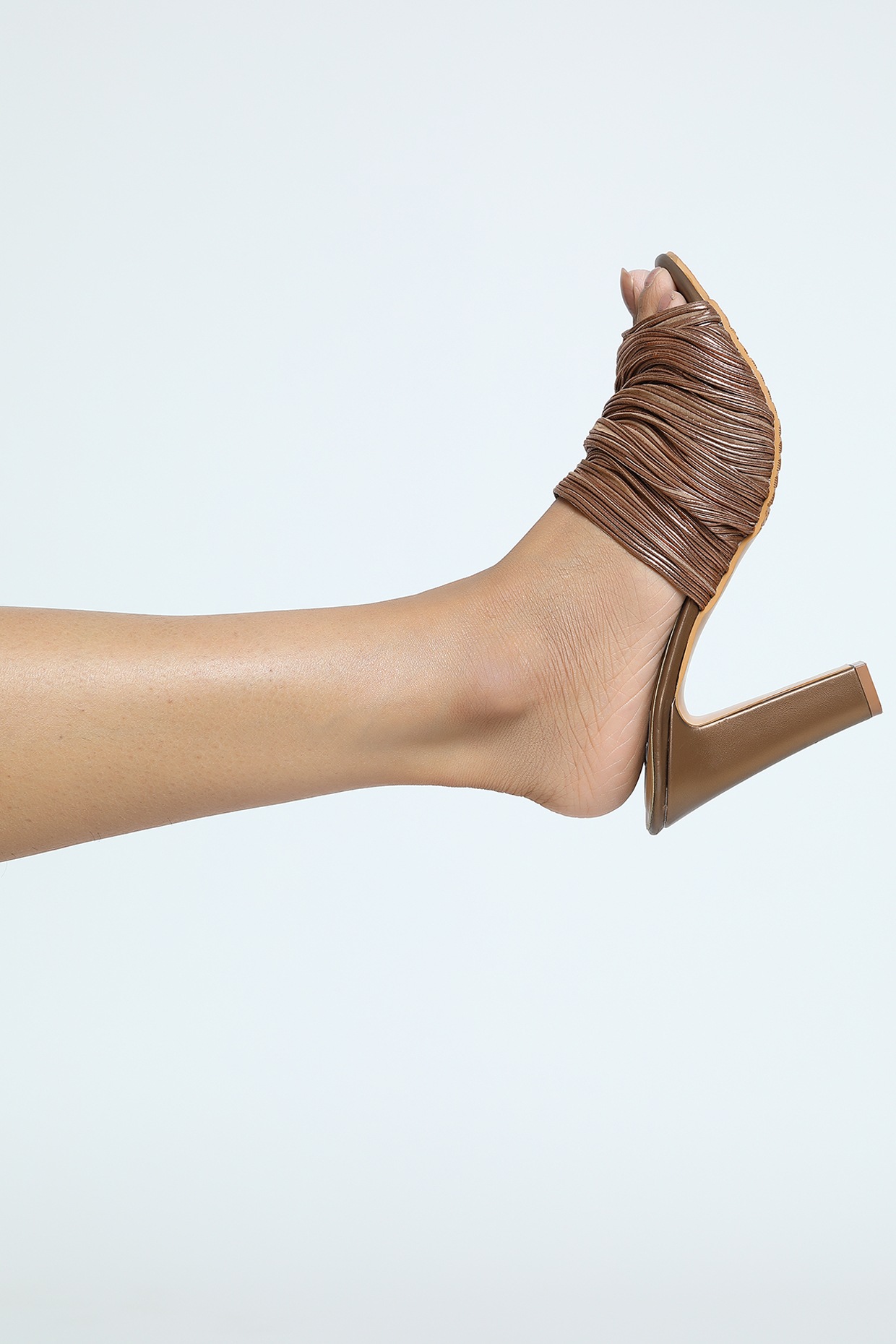 Dolce & Gabbana | Shoes | Dolce Gabbana Metallic Brown Ankle Strap Heels 37  | Poshmark