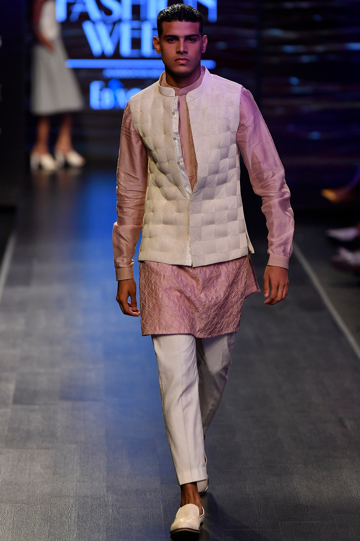 leather nehru jacket