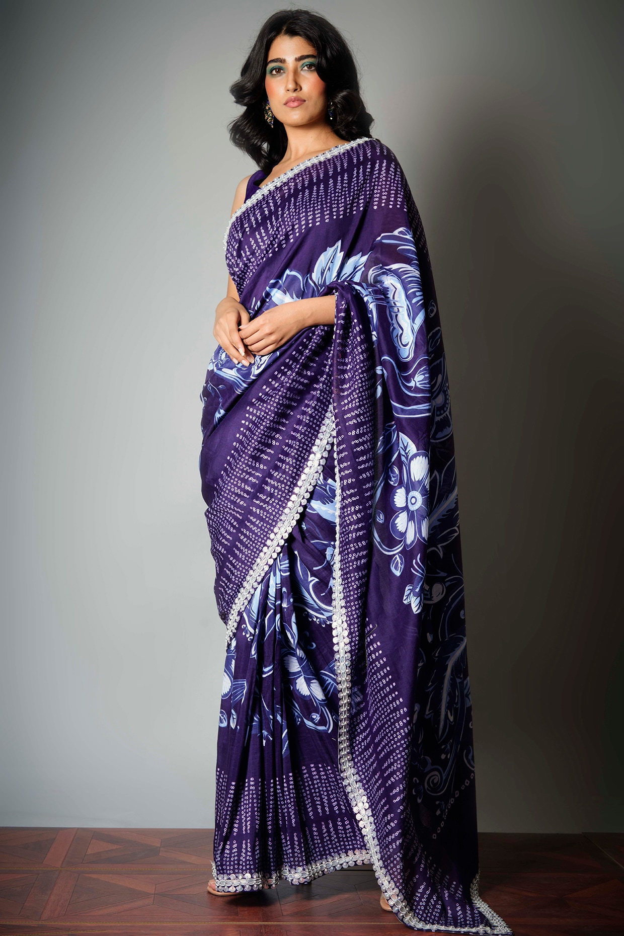 Buy blue banarasi saree online on Karagiri | BUY NOW – Karagiri Global