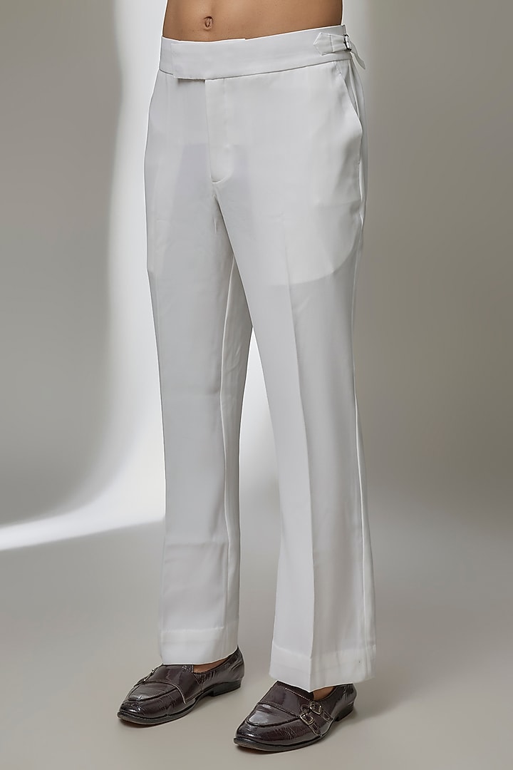 Ivory Japanese Fabric Co-Ord Set by SALIL BHATIA at Pernia's Pop Up Shop