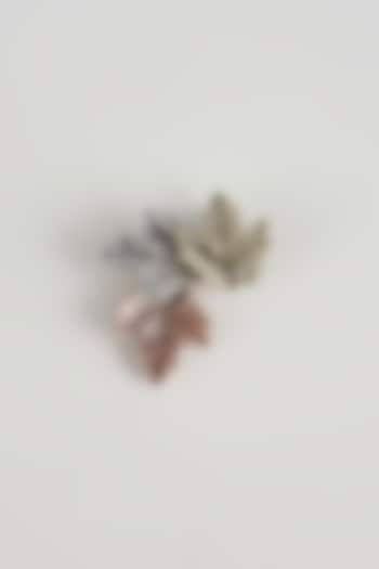Gold Finish Autumn Leave Brooch by SALIL BHATIA at Pernia's Pop Up Shop