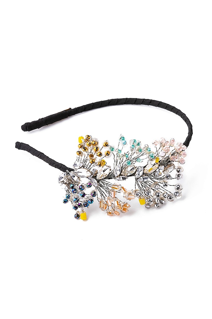 Multi-Color Embellished Hairband by Studio Accessories