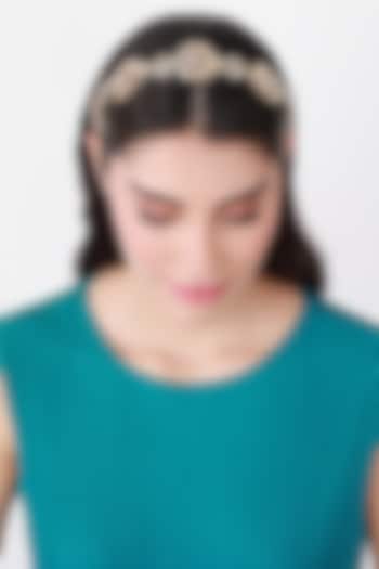 Gold Metal Hairband by Studio Accessories at Pernia's Pop Up Shop