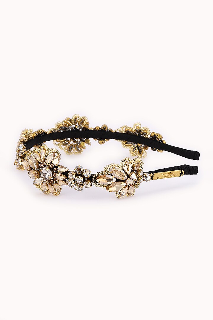Gold Metal Hairband by Studio Accessories at Pernia's Pop Up Shop