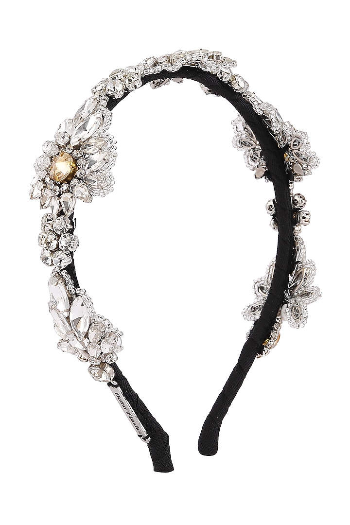 Silver Metal Hairband by Studio Accessories at Pernia's Pop Up Shop