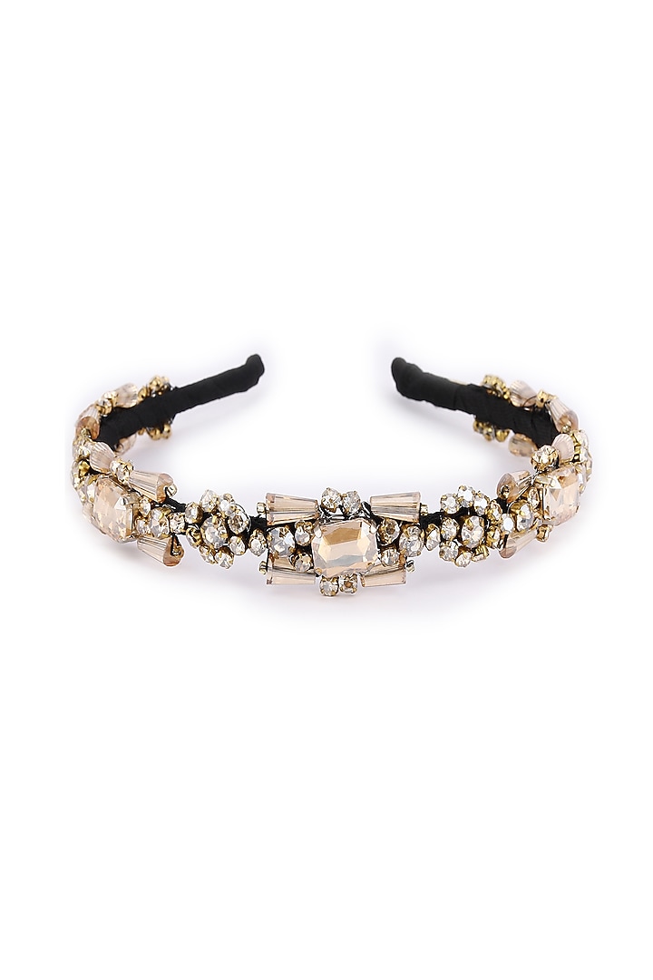 Gold Metal Hairband by Studio Accessories at Pernia's Pop Up Shop