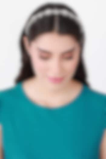 Silver Metal Hairband by Studio Accessories at Pernia's Pop Up Shop