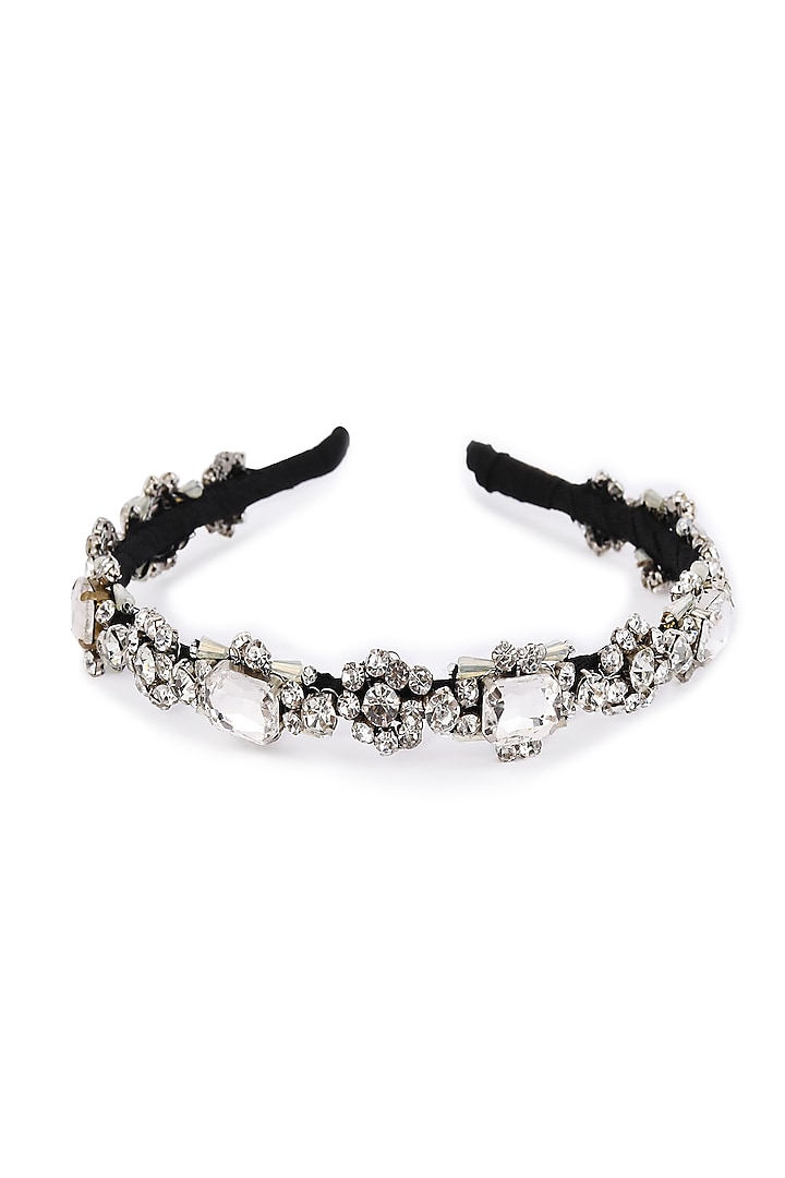 Silver Metal Hairband by Studio Accessories at Pernia's Pop Up Shop