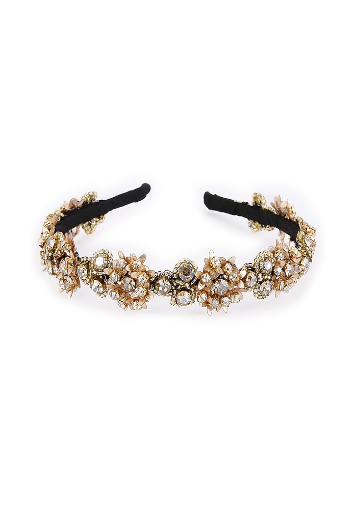 Gold Metal Hairband by Studio Accessories at Pernia's Pop Up Shop