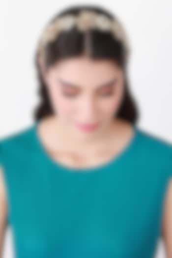 Gold Metal Hairband by Studio Accessories at Pernia's Pop Up Shop