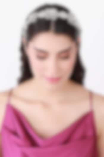 Silver Metal Hairband by Studio Accessories at Pernia's Pop Up Shop