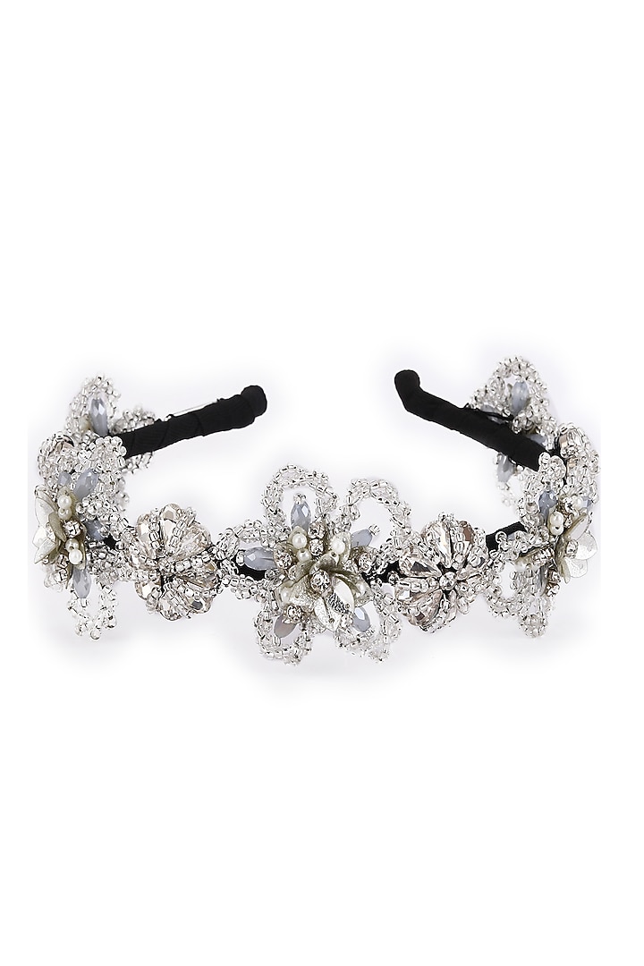Silver Metal Hairband by Studio Accessories at Pernia's Pop Up Shop