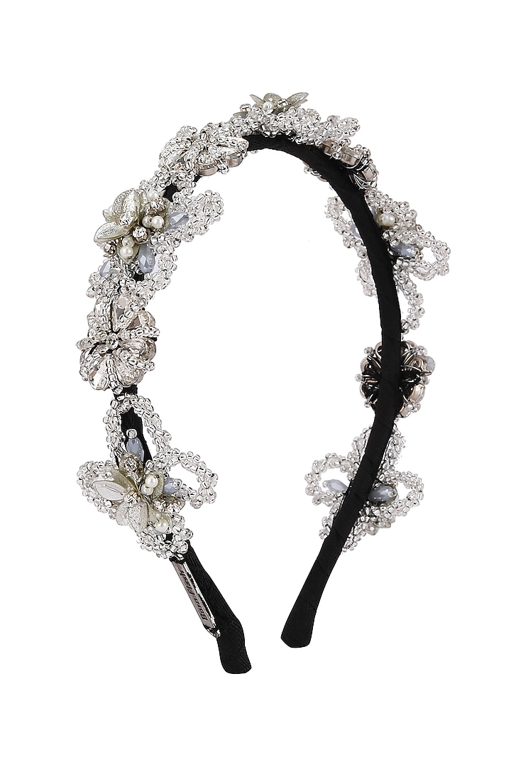 Silver Metal Hairband by Studio Accessories at Pernia's Pop Up Shop