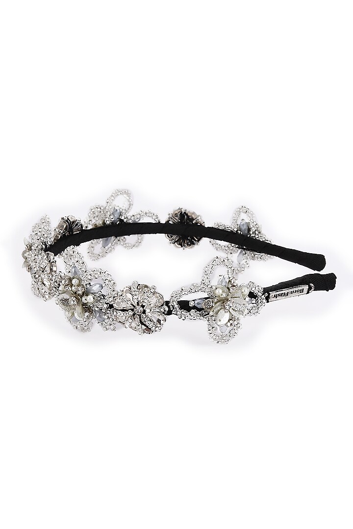 Silver Metal Hairband by Studio Accessories at Pernia's Pop Up Shop