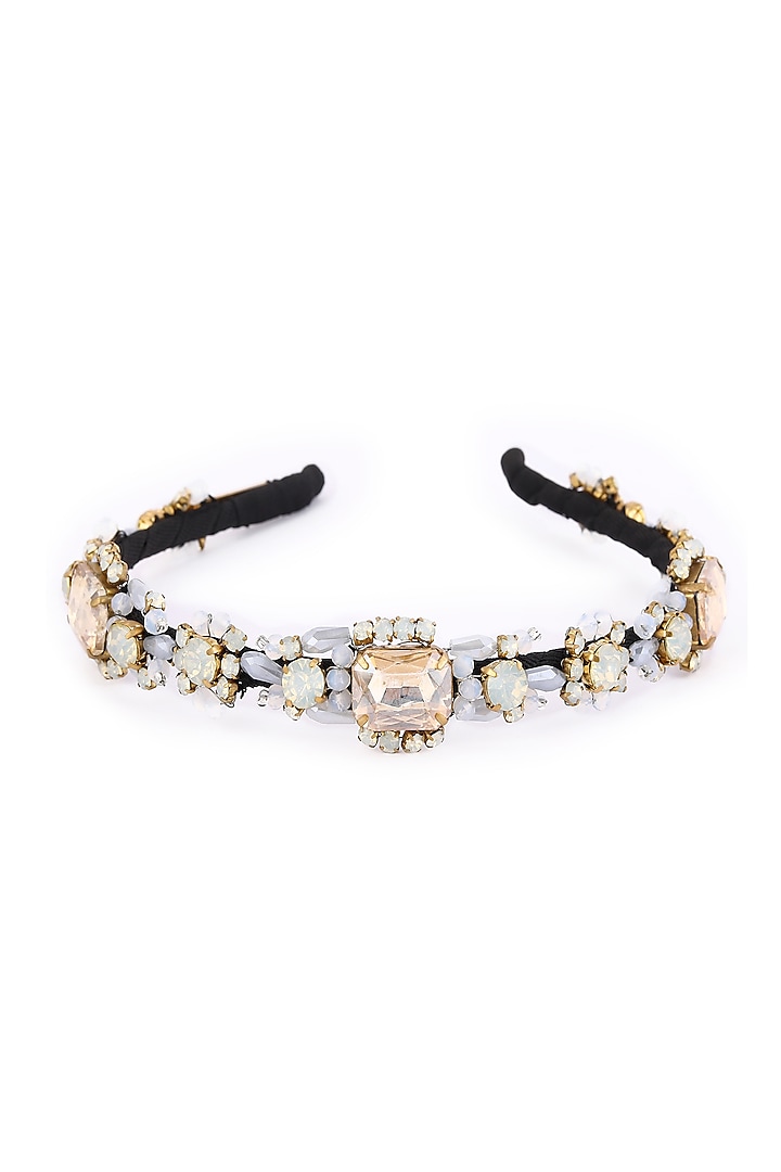 Gold Metal Hairband by Studio Accessories at Pernia's Pop Up Shop