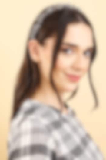 Silver Metal Hair Band by Studio Accessories at Pernia's Pop Up Shop