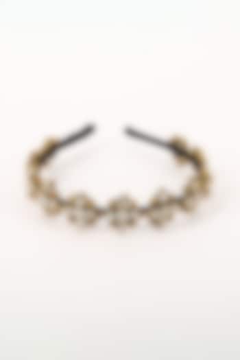 Gold Metal Hairband by Studio Accessories at Pernia's Pop Up Shop