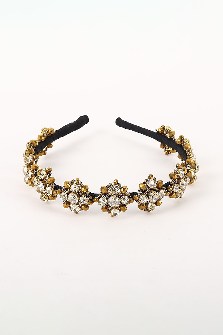 Gold Metal Hairband by Studio Accessories at Pernia's Pop Up Shop