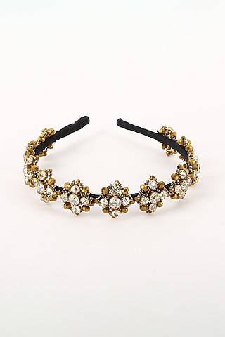 Gold Metal Hairband by Studio Accessories