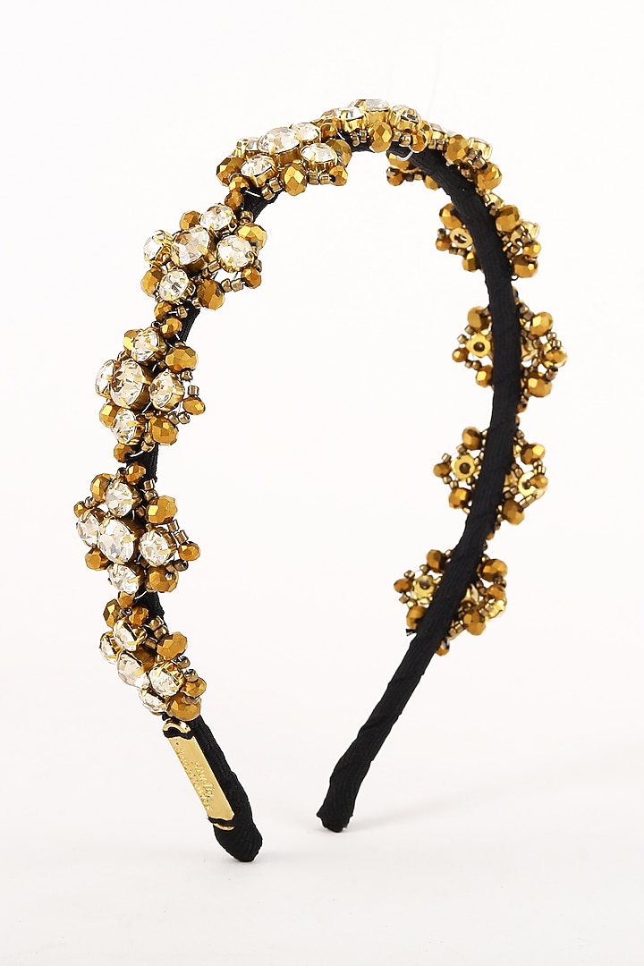 Gold Metal Hairband by Studio Accessories at Pernia's Pop Up Shop