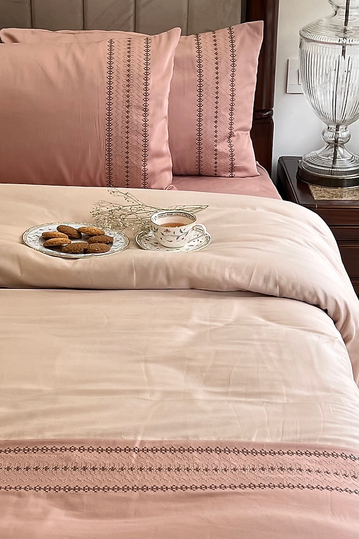 Rose Cotton Bedding Set (Set of 4) by SADYASKA at Pernia's Pop Up Shop