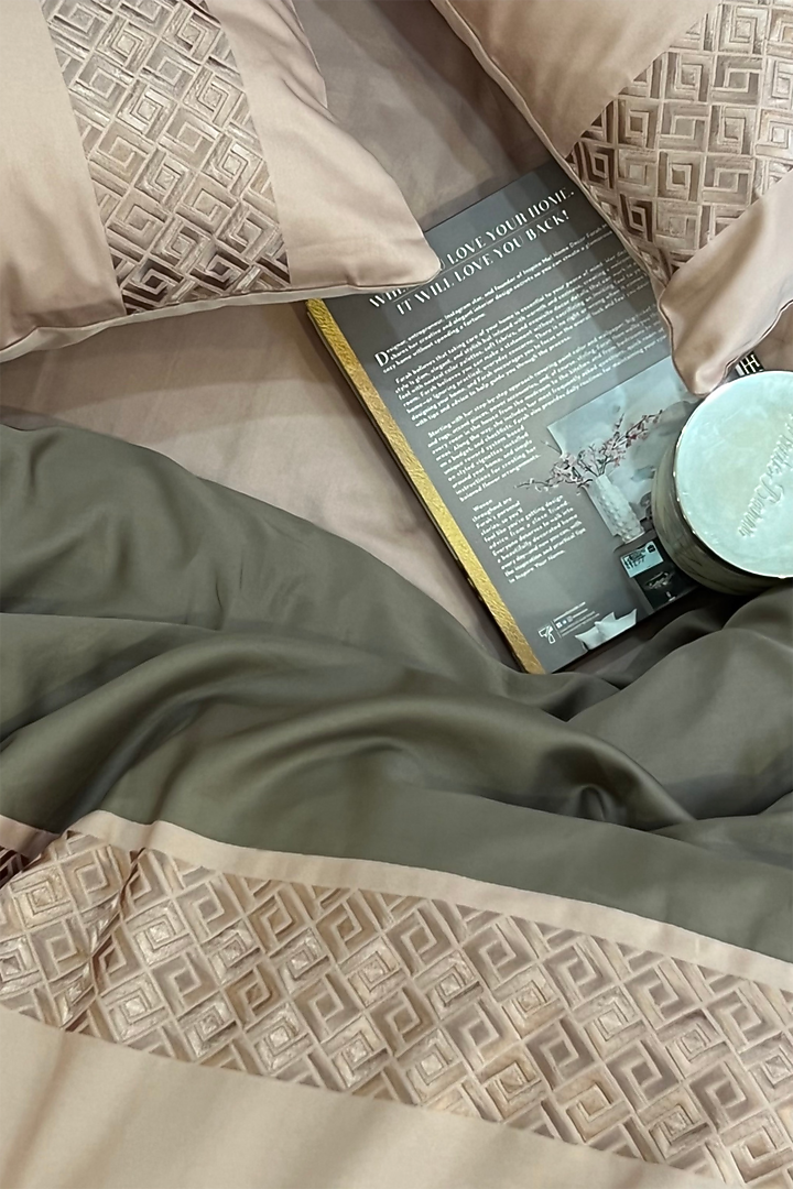 Rose Cotton Bedding Set (Set of 4) by SADYASKA at Pernia's Pop Up Shop