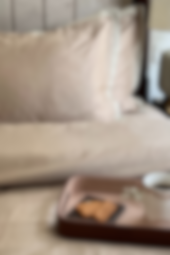 Sand Cotton Bedding Set (Set of 4) by SADYASKA at Pernia's Pop Up Shop