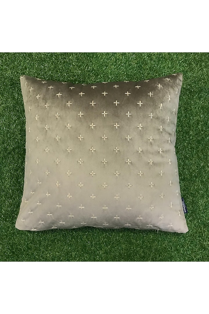 Sparkle Rose Gold Velvet Cushion Cover by SADYASKA at Pernia's Pop Up Shop