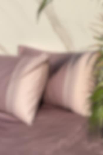 Old Rose Cotton Mix & Match Bedsheet Set (Set of 3) by SADYASKA at Pernia's Pop Up Shop