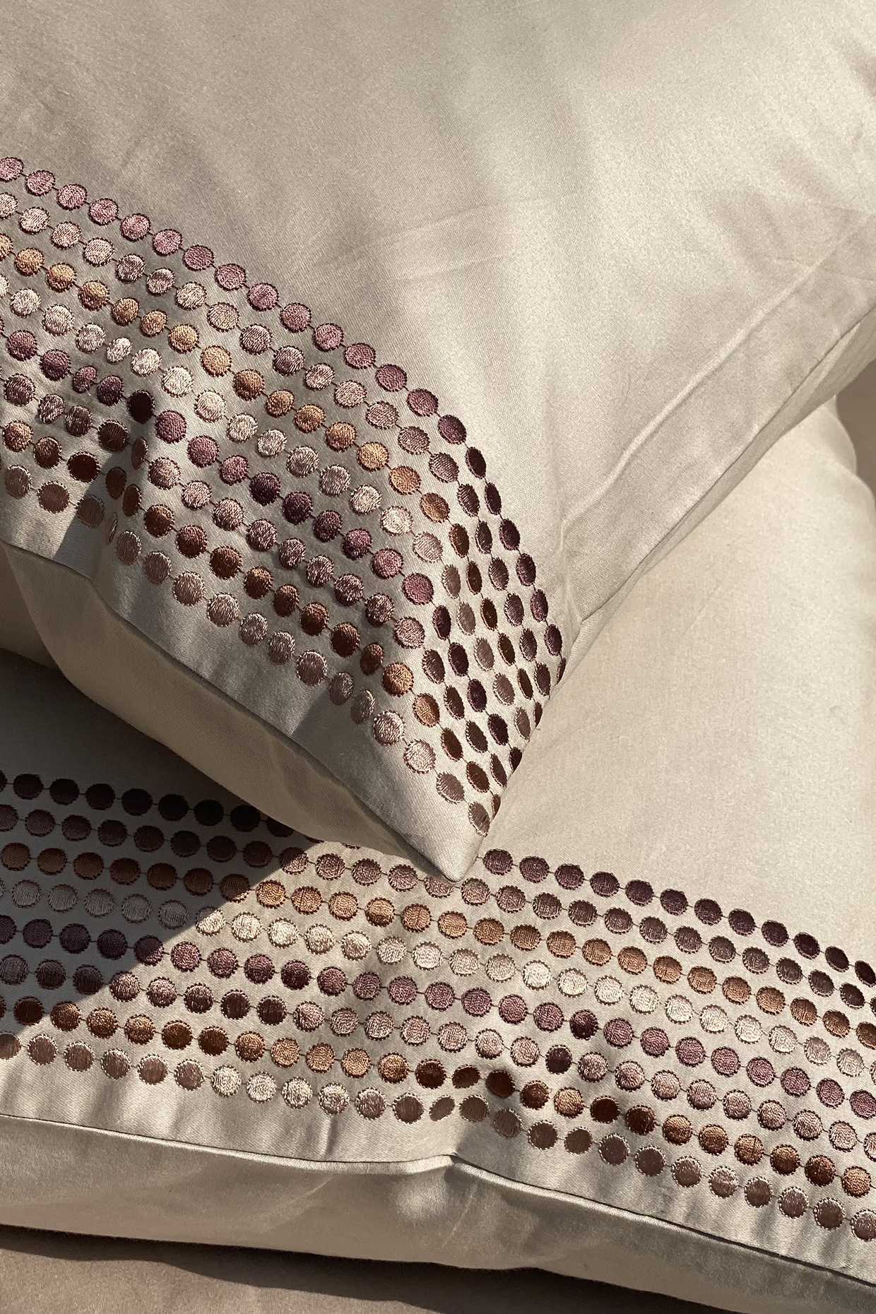 Beige Printed Bedsheet Set by SADYASKA at Pernia's Pop Up Shop