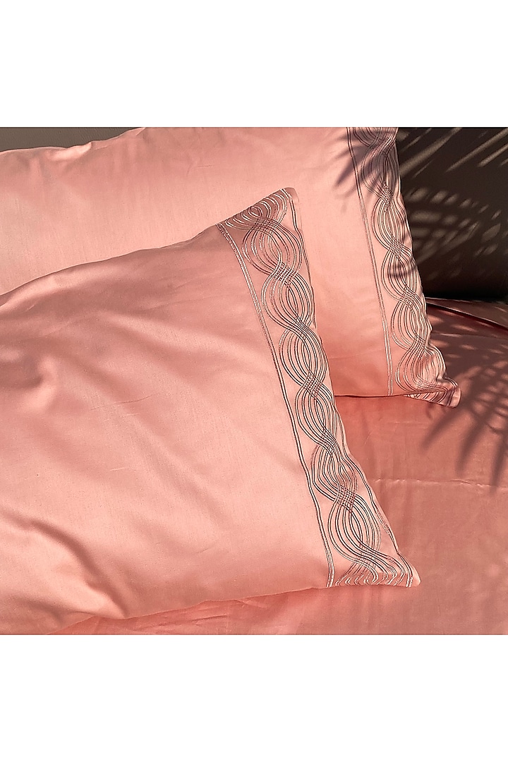Coral Printed Bedsheet Set by SADYASKA