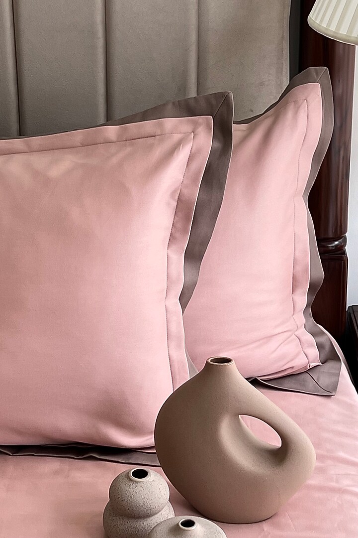 Rose Cotton Bedsheet Set (Set of 3) by SADYASKA at Pernia's Pop Up Shop