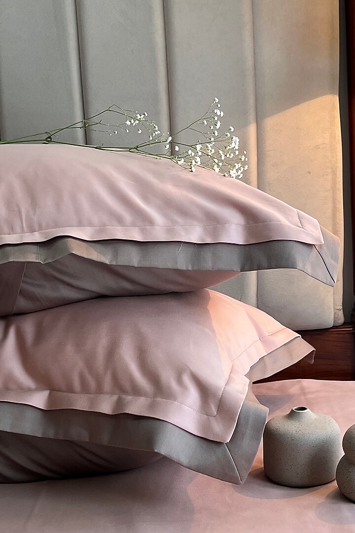 Rose Cotton Bedsheet Set (Set of 3) by SADYASKA at Pernia's Pop Up Shop