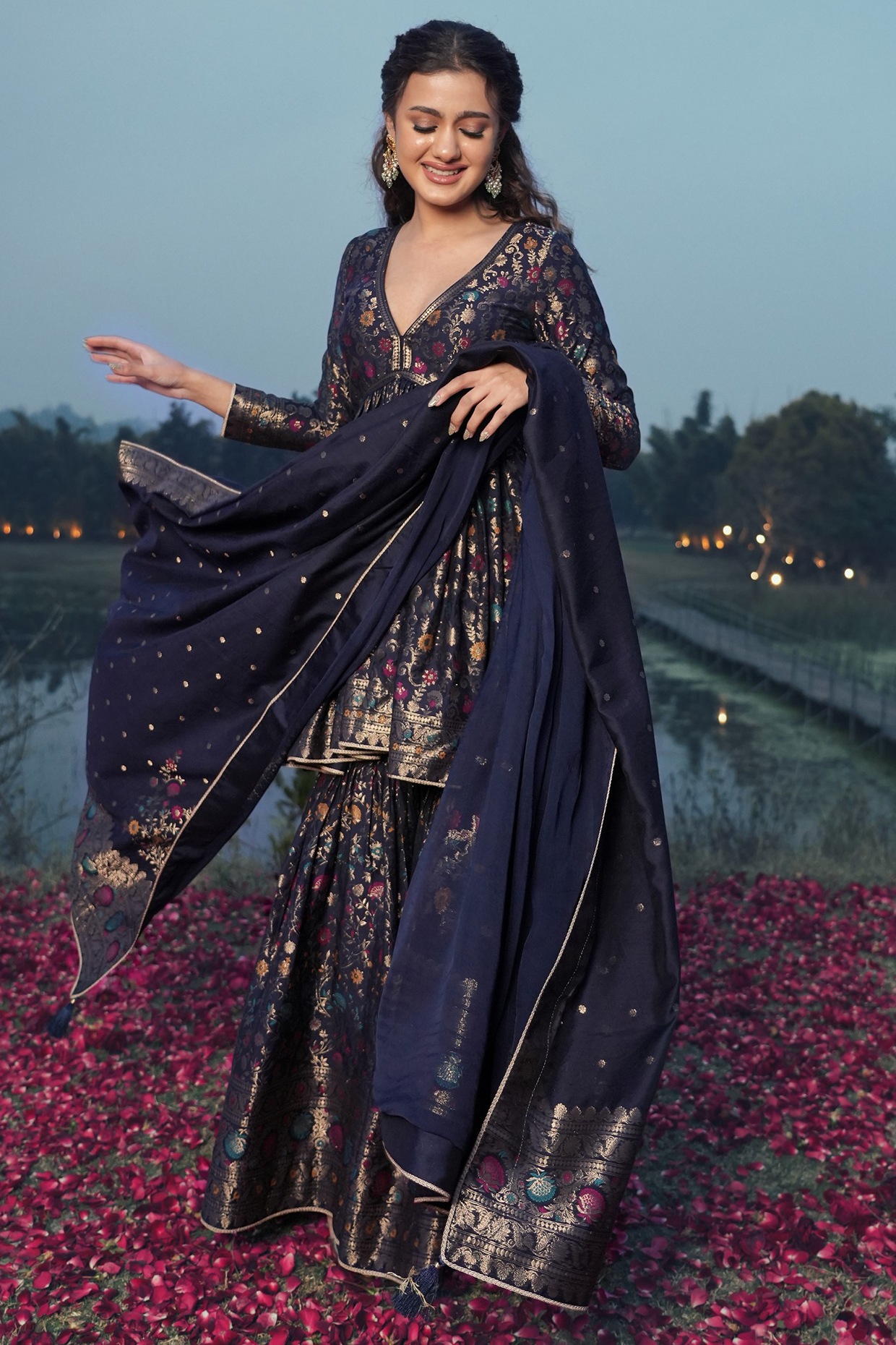 andmary Kitty knit set ブラック andmary Kitty knit set ブラック