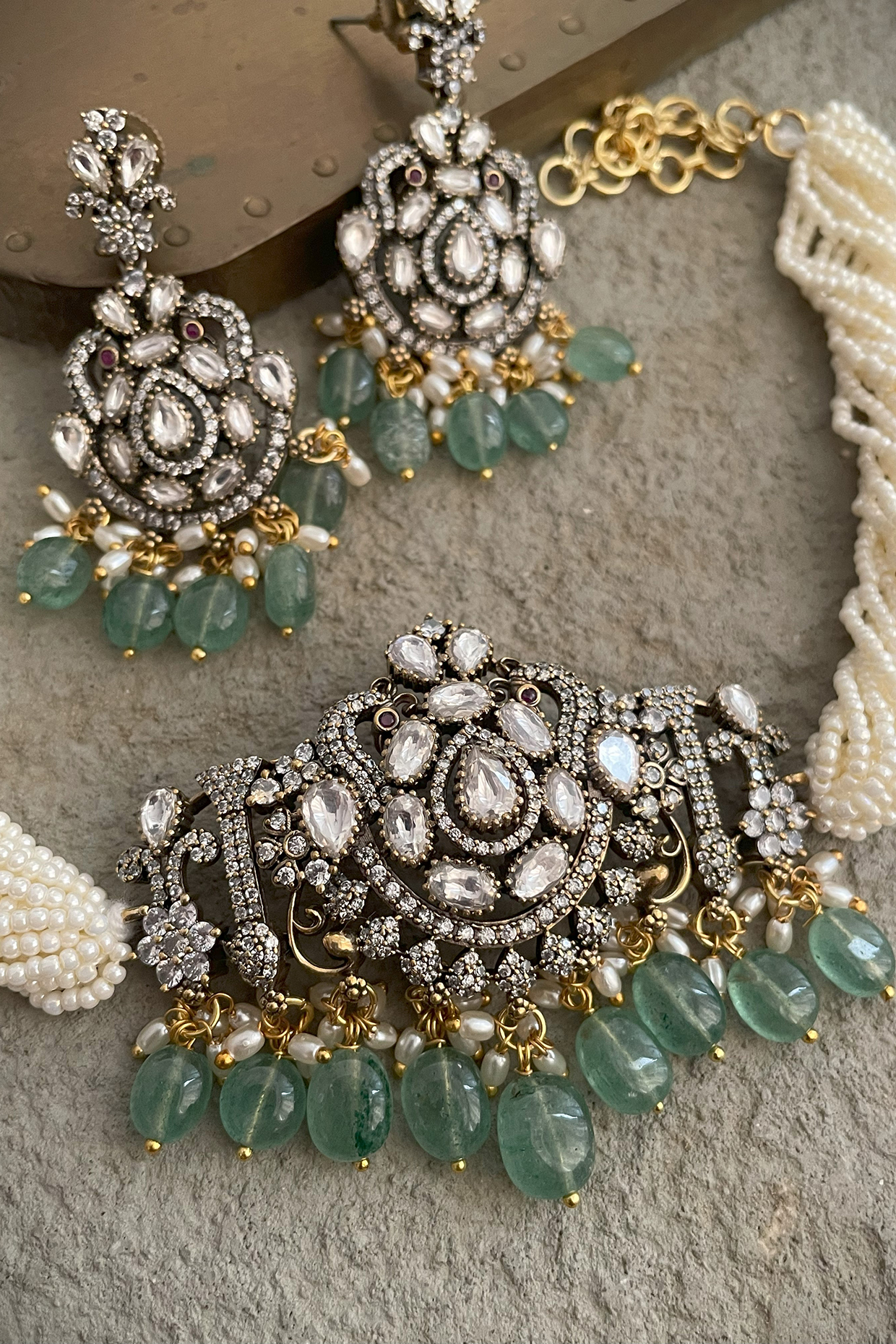 Kundan jadau set hotsell