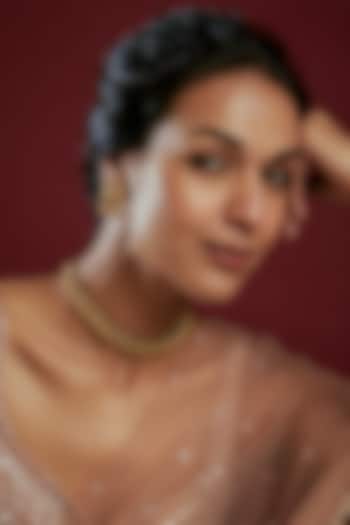 Gold Finish Ghungroo Necklace Set by Saga Jewels at Pernia's Pop Up Shop