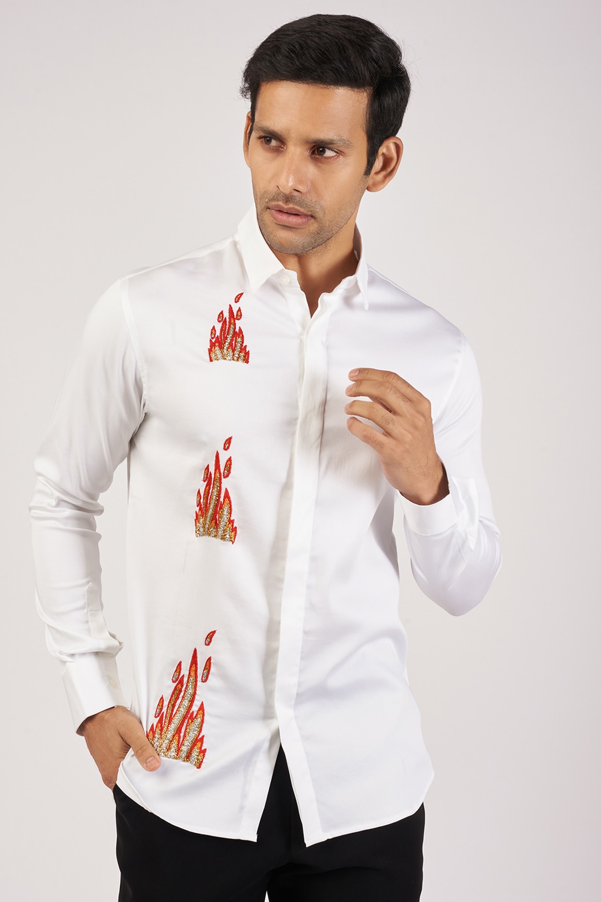 stretchable shirt men