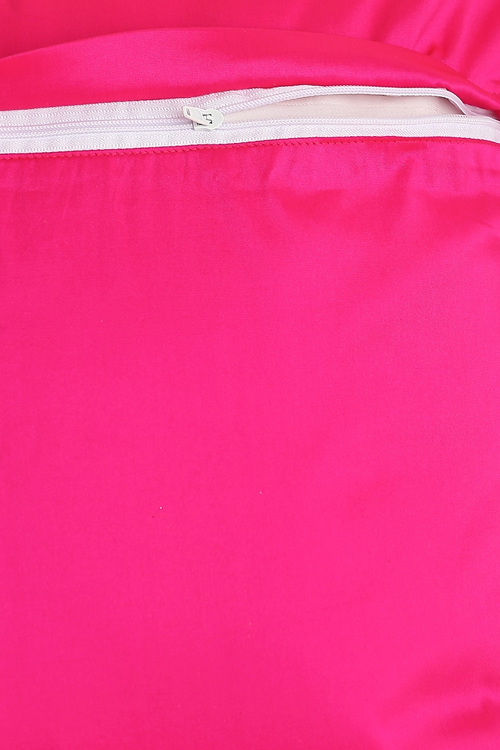 Magenta & Gold Cushion Cover (Set of 2) by Saka Designs - Home at Pernia's Pop Up Shop